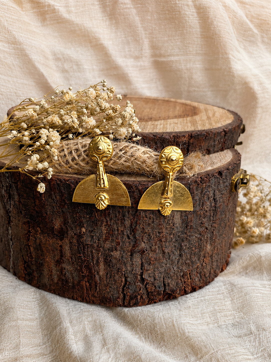 Heritage Fan Earrings