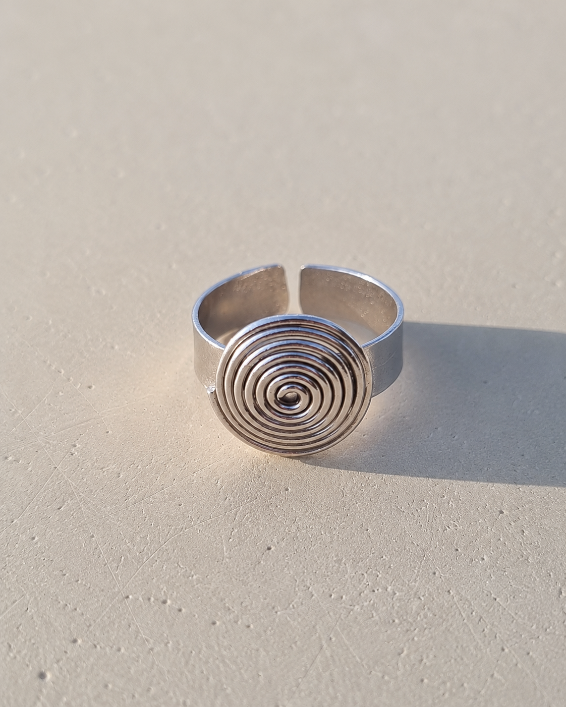 Chakra Spiral Rings