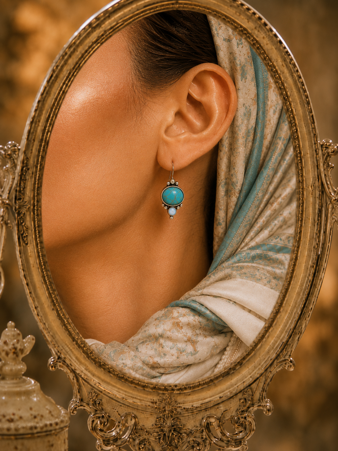 Verona Turquoise Drops