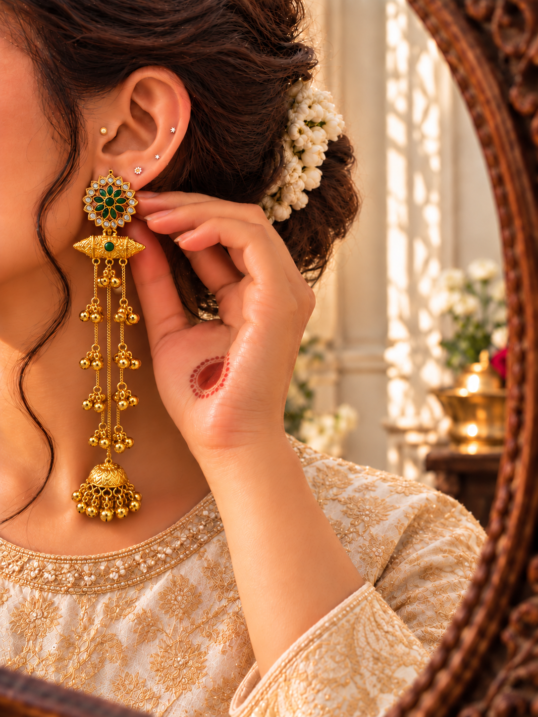 Gulshan Jhumka Earrings