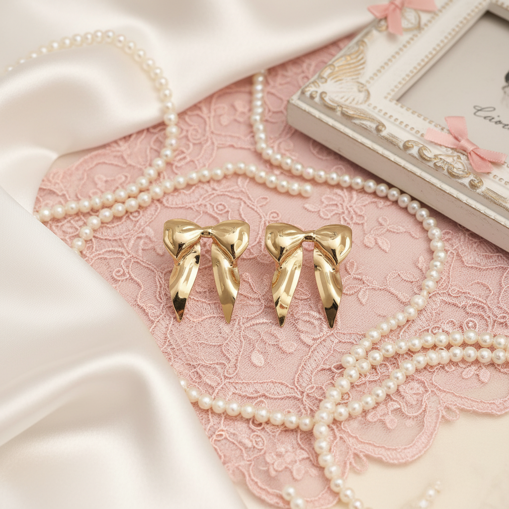 Golden Bow Elegance