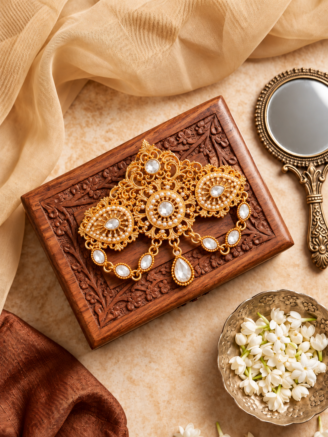 Zar Mahal Hairpiece