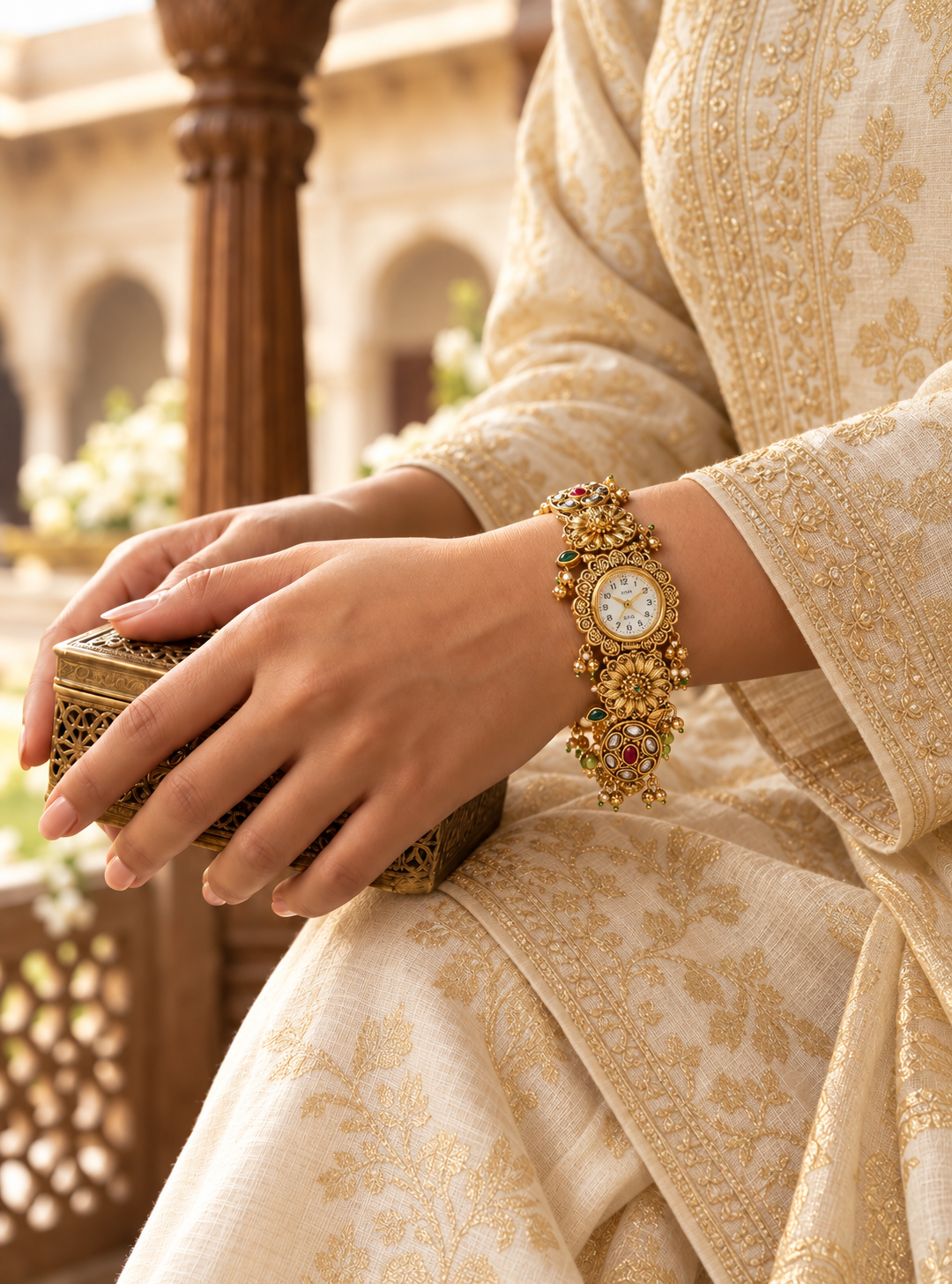 Sunehri Kashmiri Watch