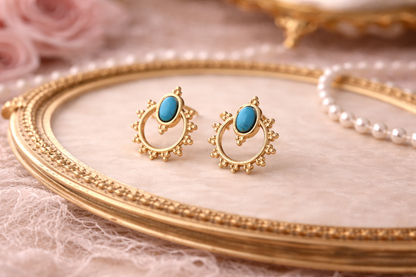 Azure Muse Mini Studs