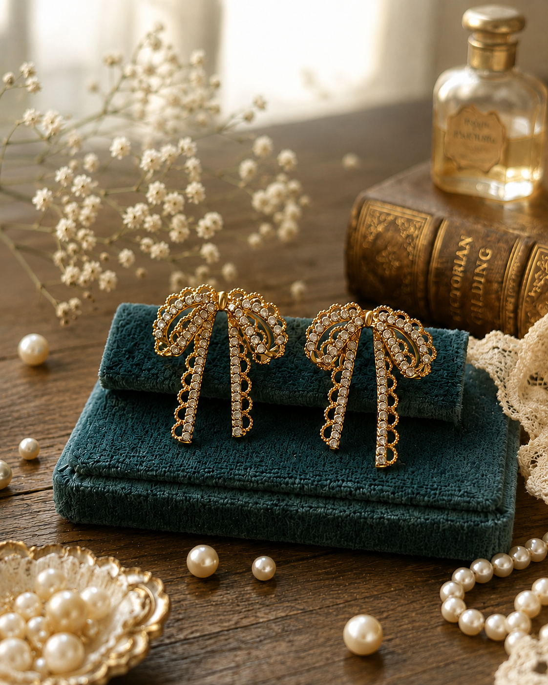 Elowen Bow Studs