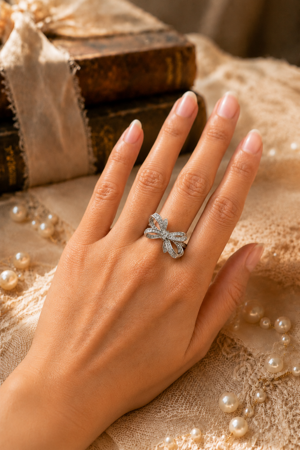 Aveline Bow Ring