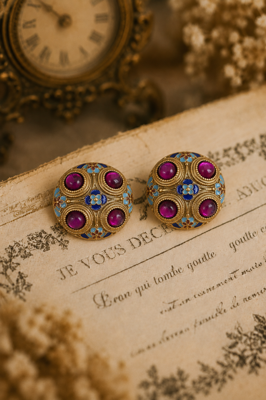 Royal Fleur Studs