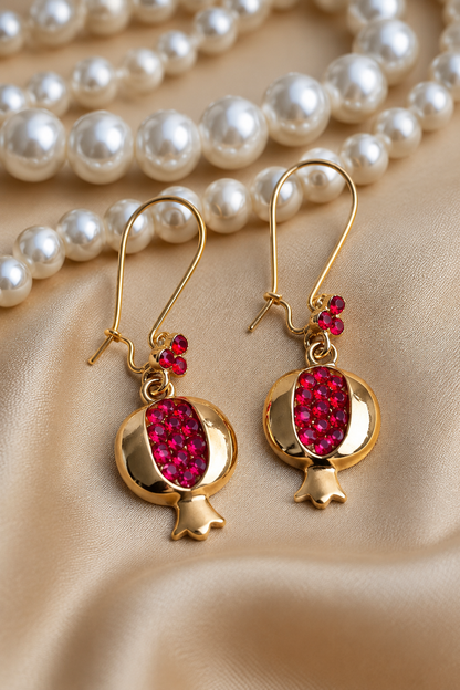 Pomona Rouge Earrings