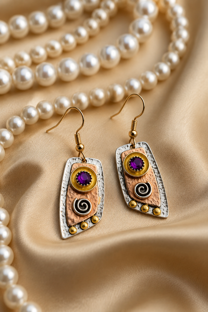 Violet Duchess Earrings