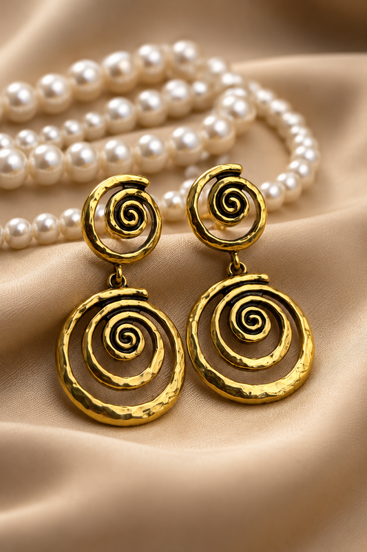 Midas Spiral Earrings