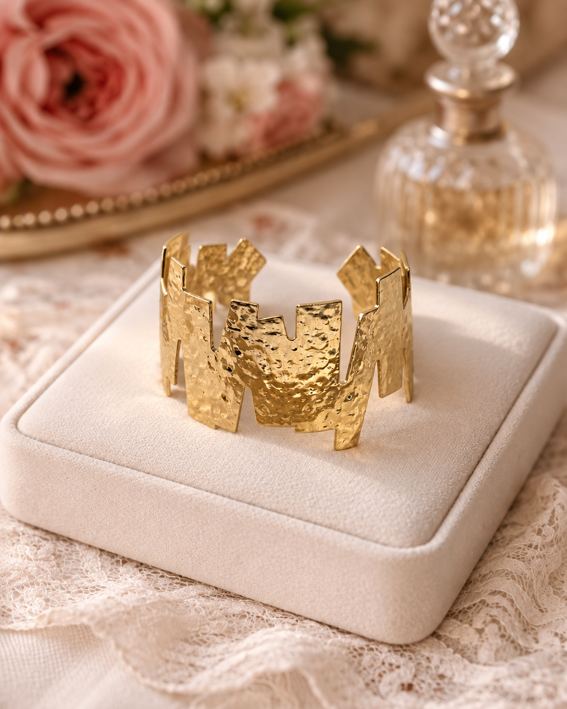Valencia Hammered Cuff