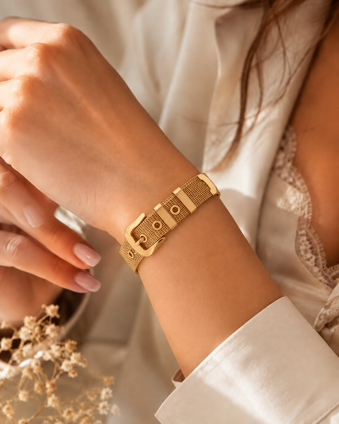 Elara Mesh Bracelet