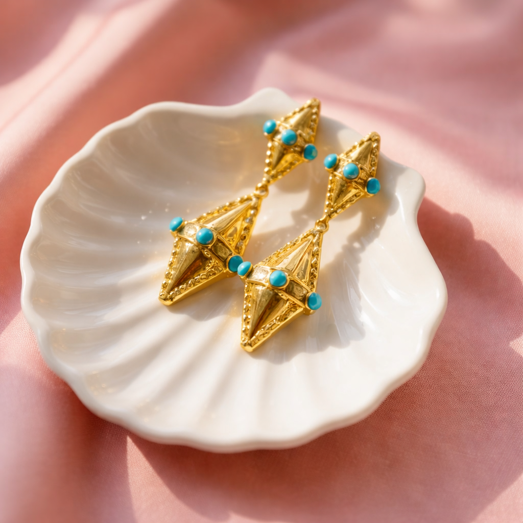 Turquoise Dynasty Drops