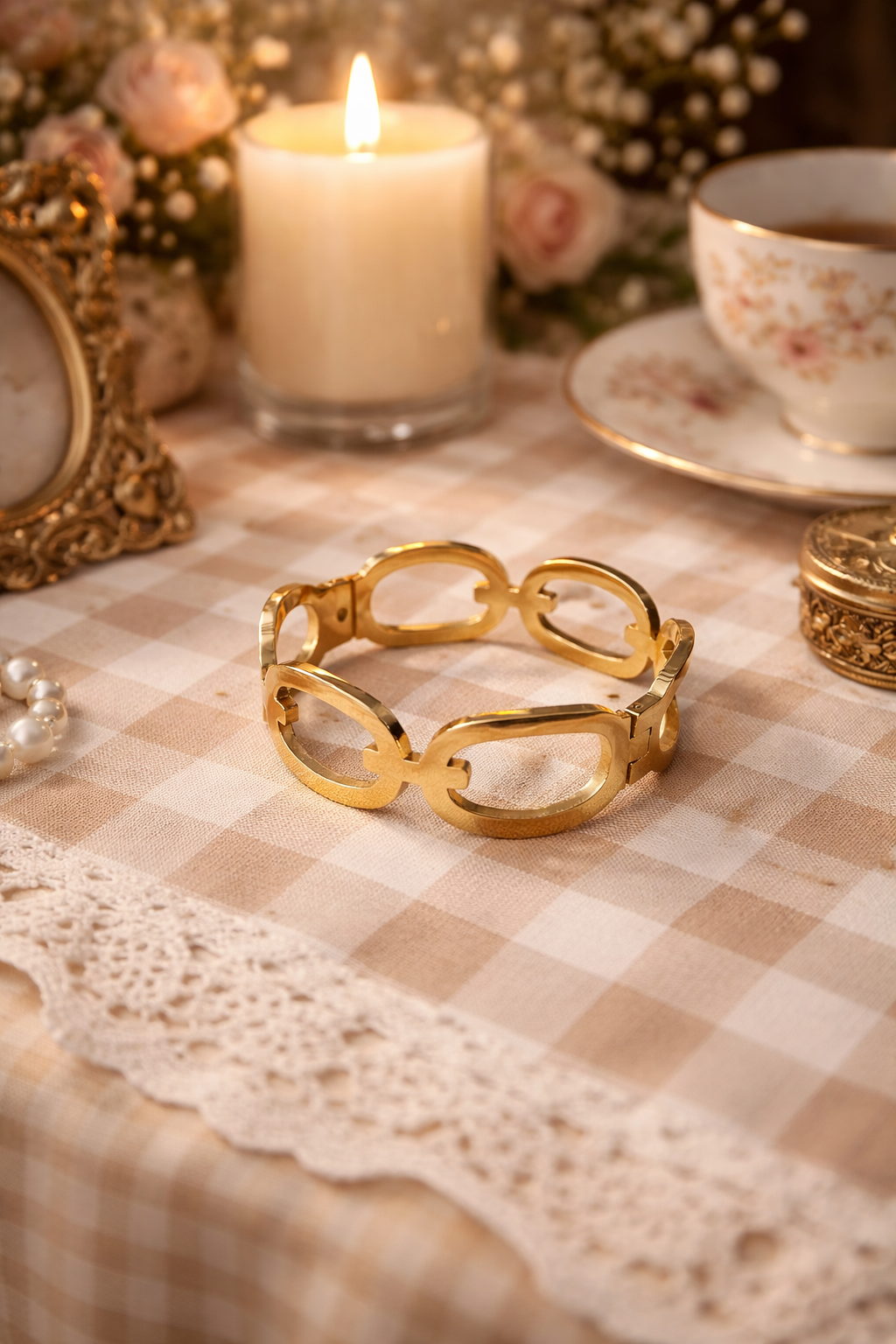 Vintage Promise Bangle