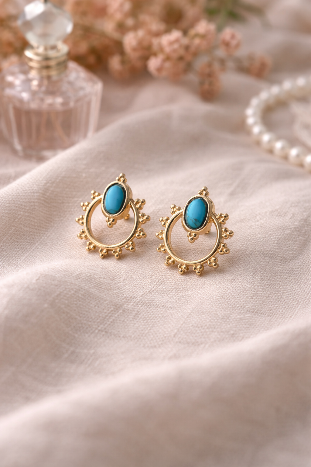 Azure Muse Mini Studs