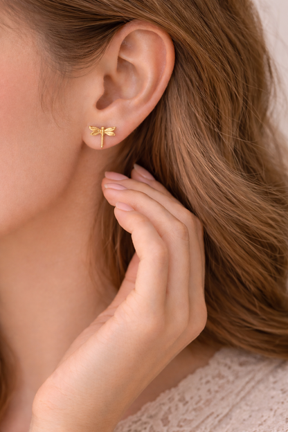 Whisper Dragonfly Mini Studs