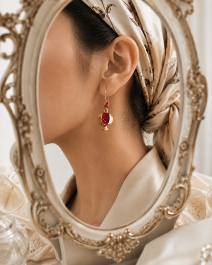 Pomona Rouge Earrings