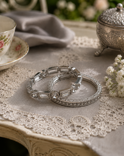 Briar Bloom Bracelet Pair