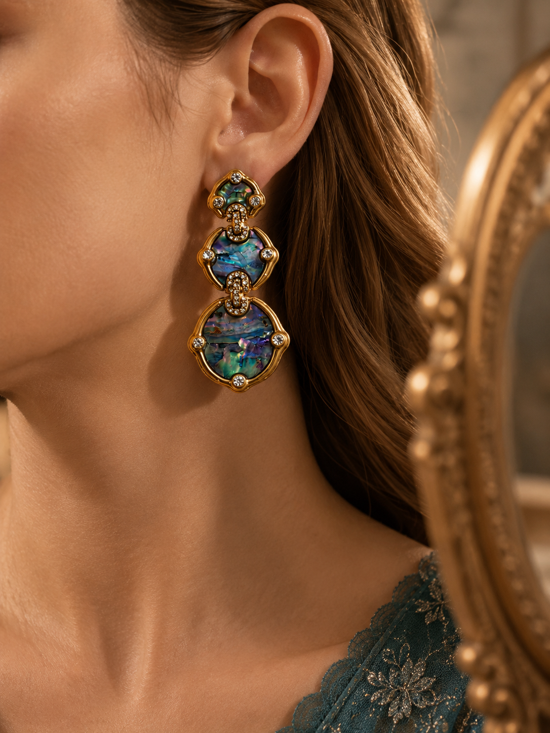 Midnight Mosaic Earrings