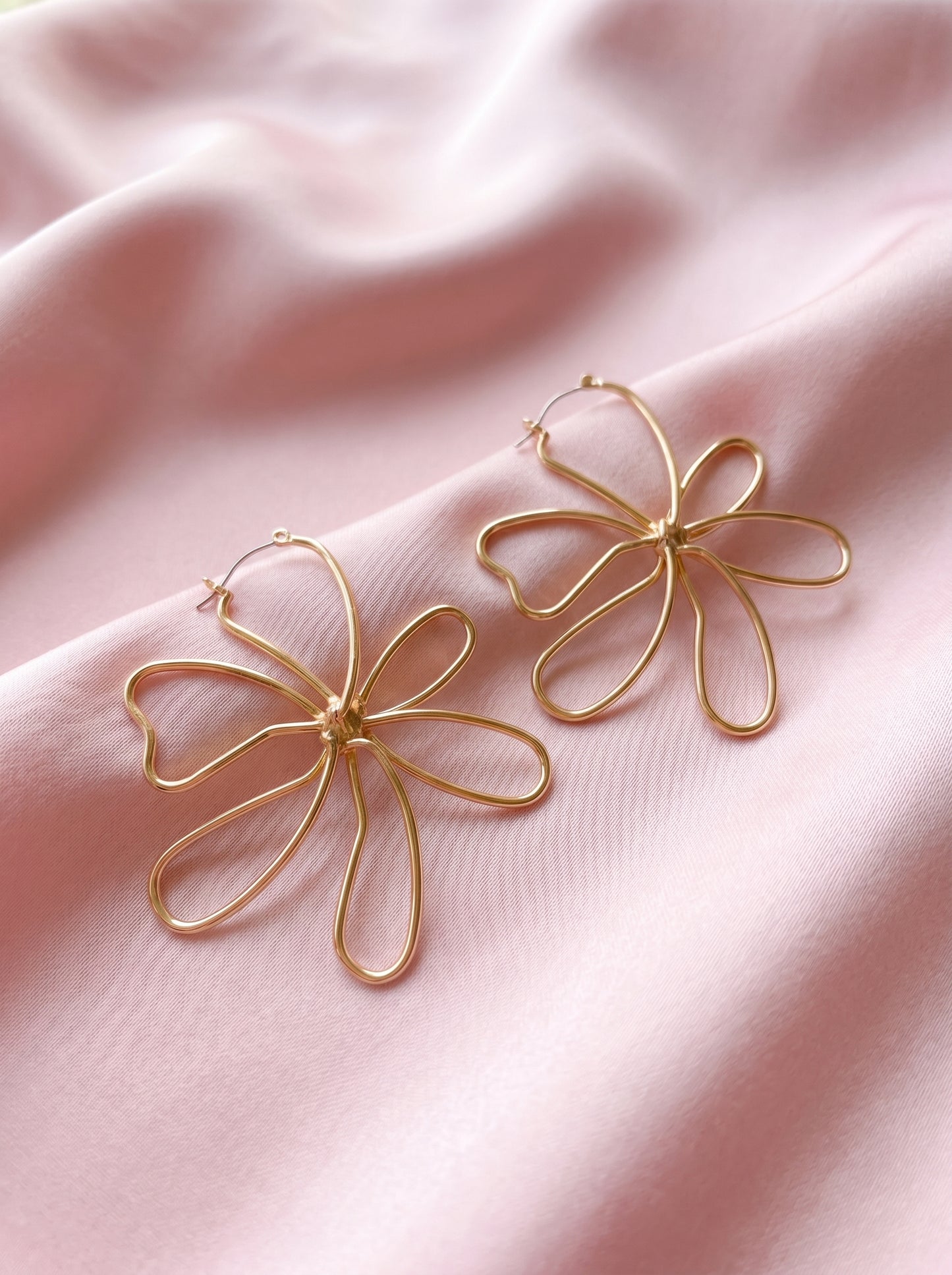 Daisy Flower Hoops