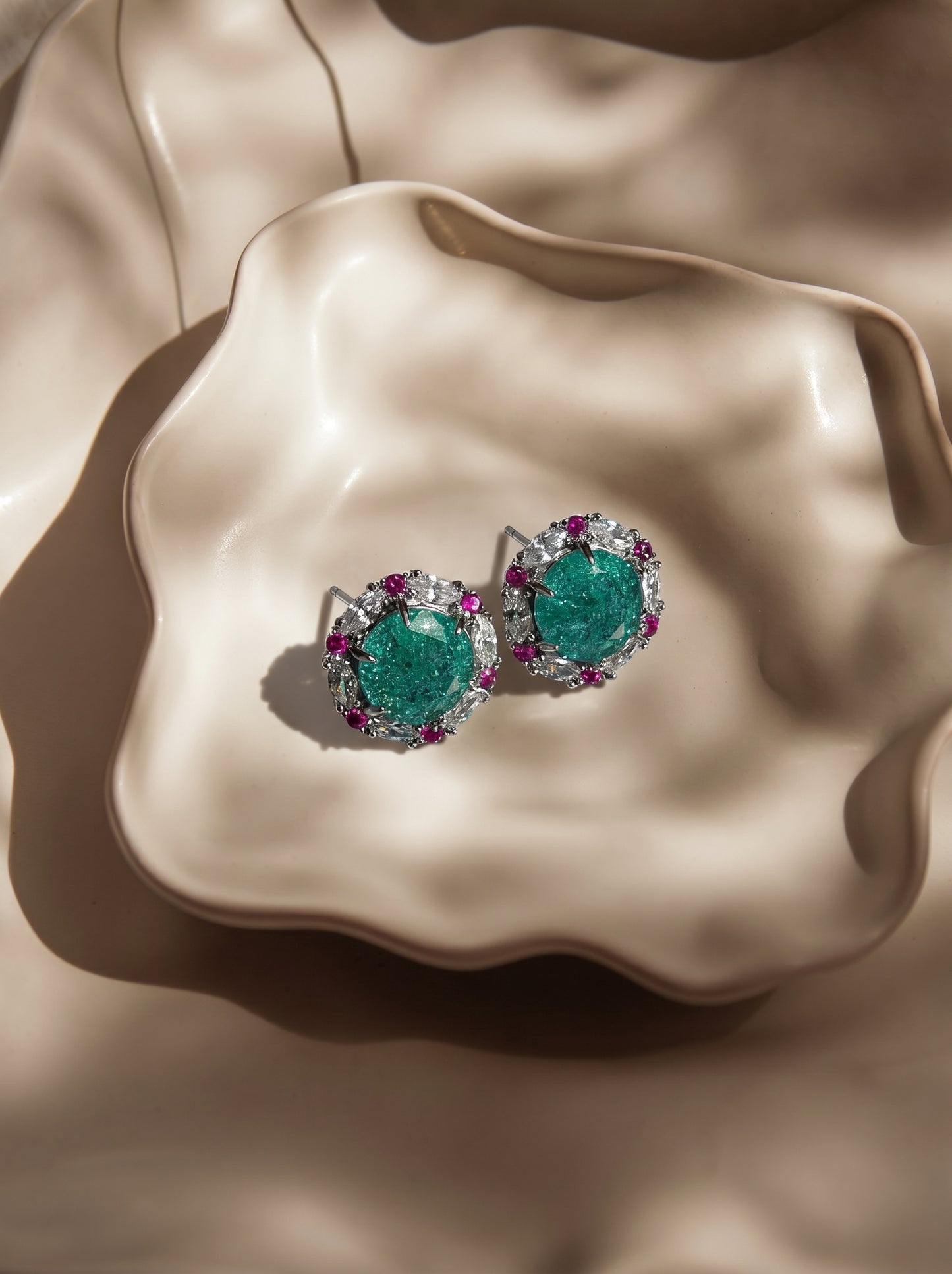Emerald Grace Studs