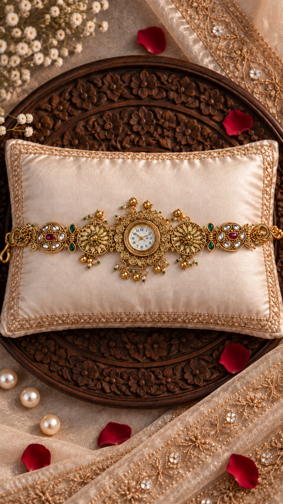 Sunehri Kashmiri Watch