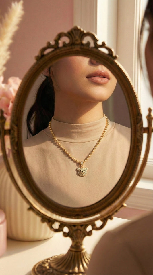 Timeless Teddy Bear Pendant