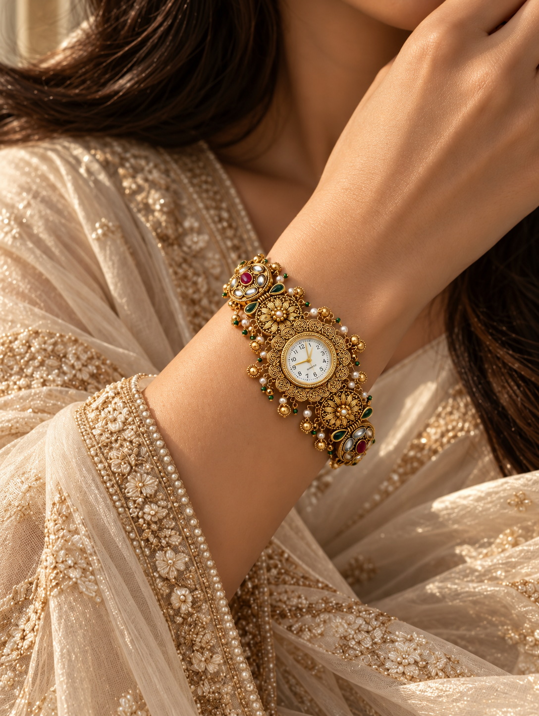 Sunehri Kashmiri Watch