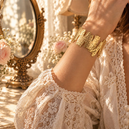 Valencia Hammered Cuff