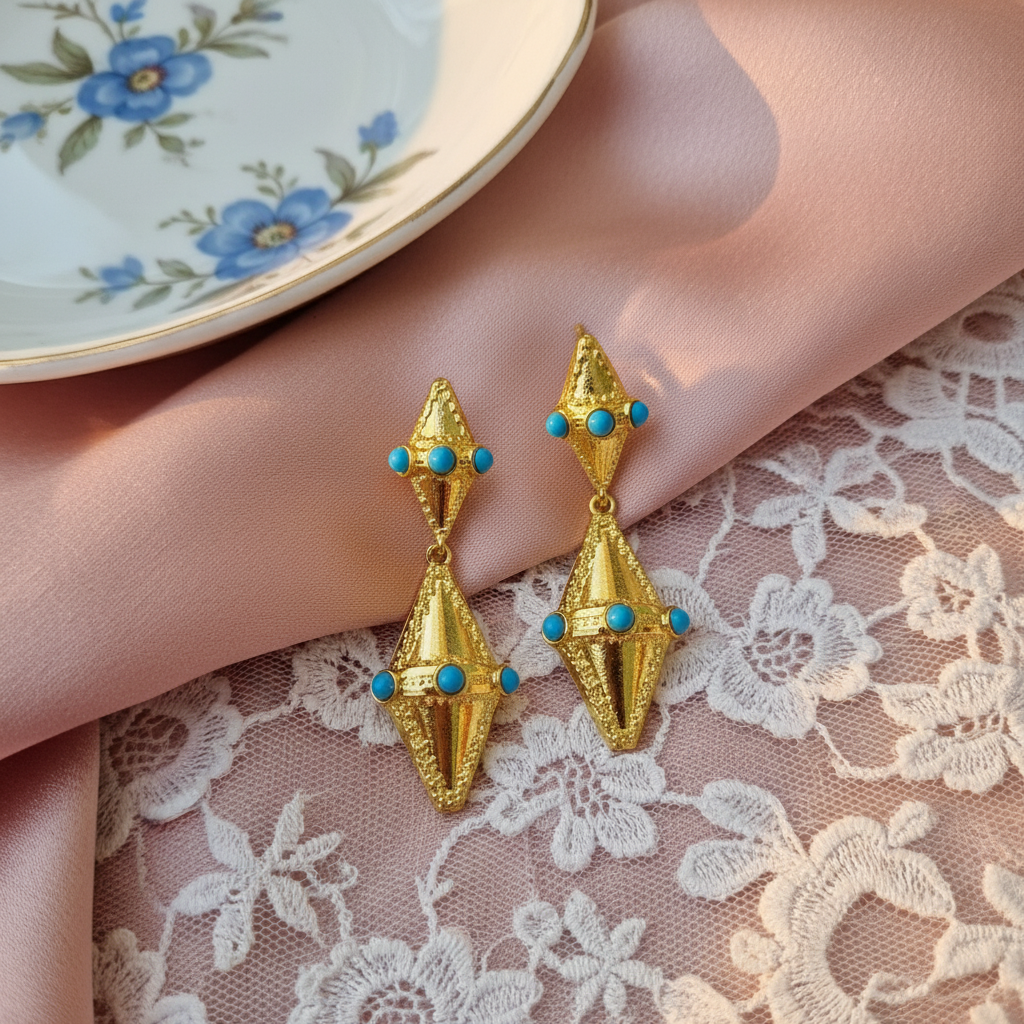 Turquoise Dynasty Drops