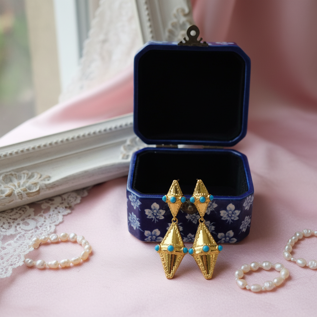 Turquoise Dynasty Drops