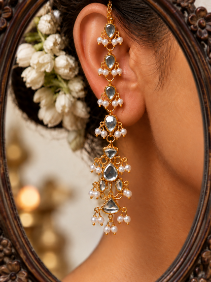 Meher Kundan Earrings